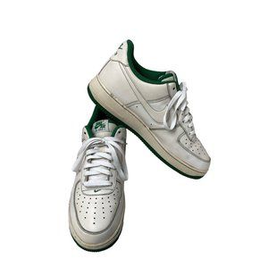 Nike Air Force 1 Low Top Shoes White Pine Green CV172 103 Men’s Size 11.5